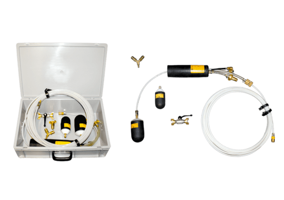 Dichtheitsprüfung DIN EN1610 3 Blasen Dichtheitsprüfung DIN EN 1610